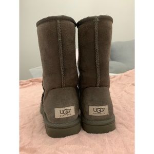 Gray Short Ugg Boots